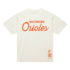Baltimore Orioles Mitchell & Ness Vintage Script T-Shirt | MLB US