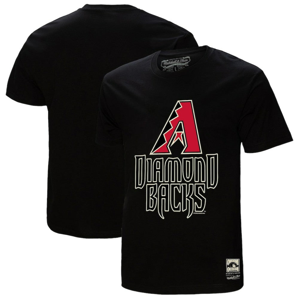 Arizona Diamondbacks Mitchell & Ness Cooperstown Collection Logo T-Shirt | MLB Shop