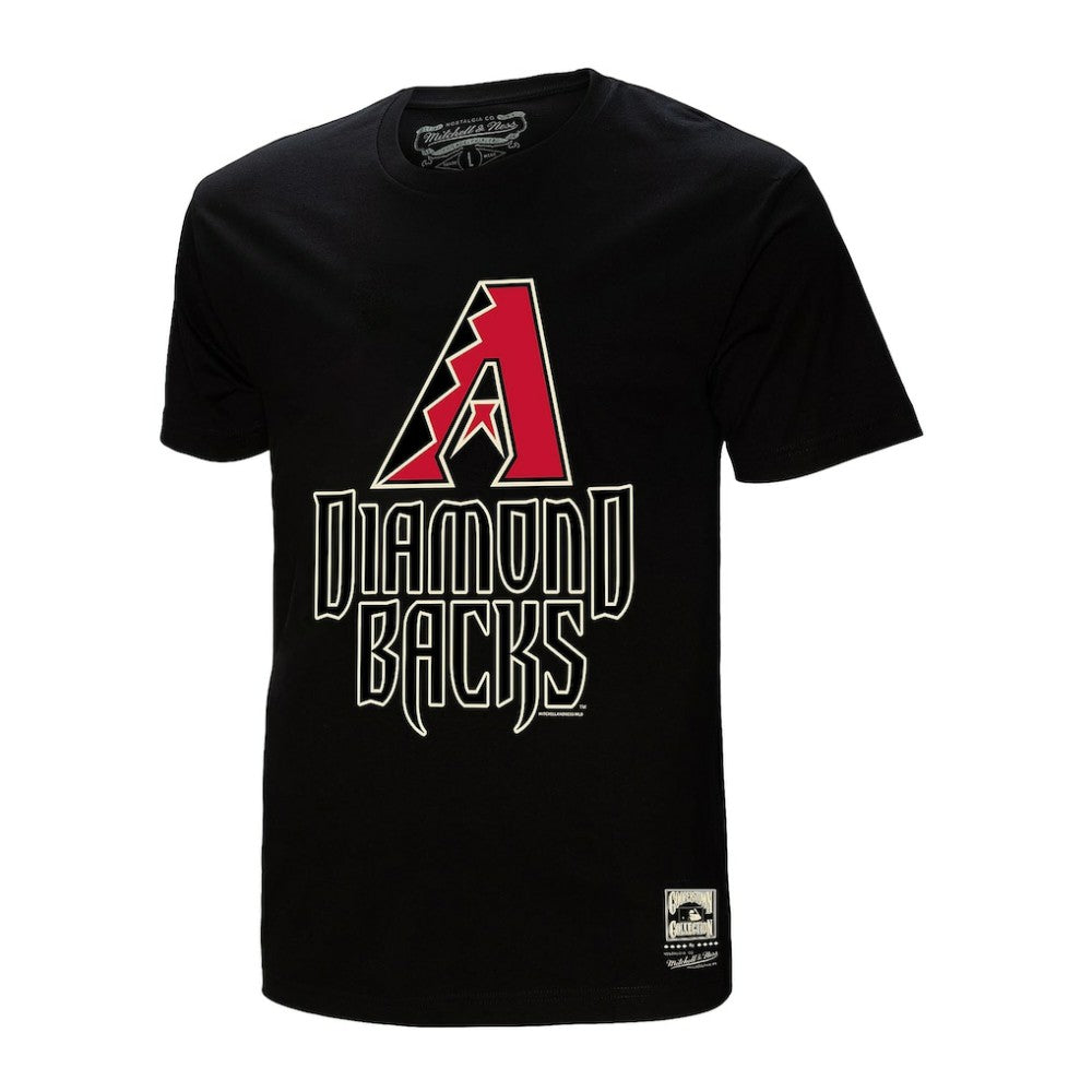 Arizona Diamondbacks Mitchell & Ness Cooperstown Collection Logo T-Shirt | MLB Shop