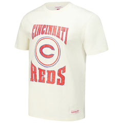 Cincinnati Reds Mitchell & Ness Arched Logo Slub T-Shirt | MLB Discount
