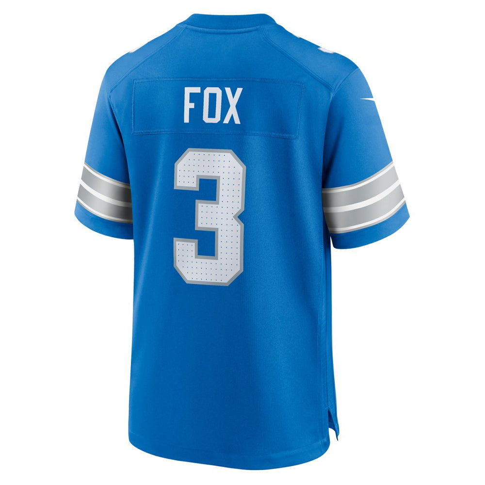 Detroit Lions Nike Jack Fox  Team Game Jersey