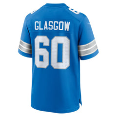 Detroit Lions Nike Graham Glasgow  Team Game Jersey