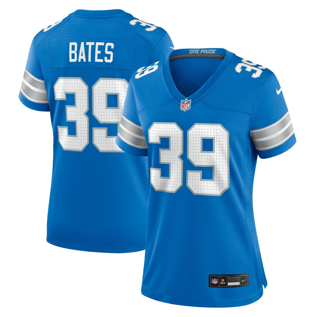 Detroit Lions Nike Jake Bates  Women's Team Game Jersey