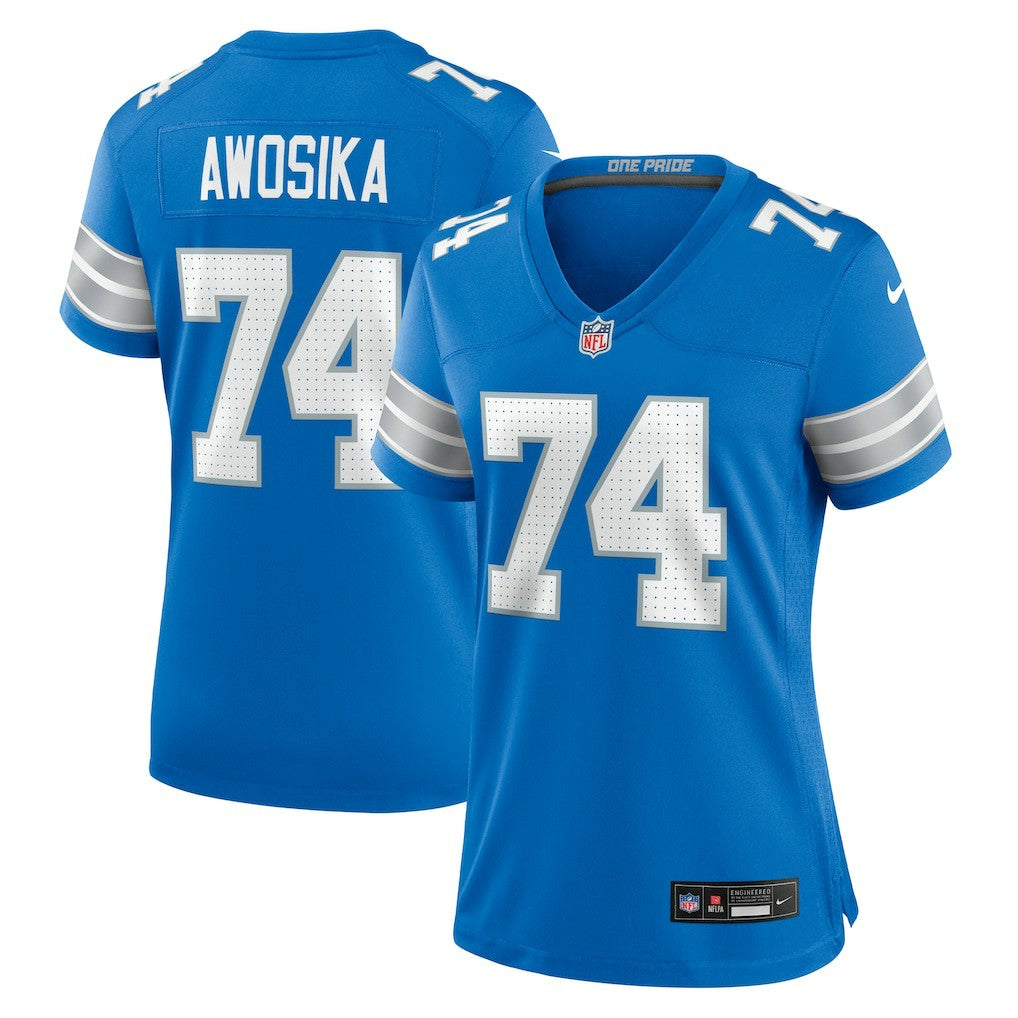 Detroit Lions Nike Kayode Awosika  Women's Team Game Jersey