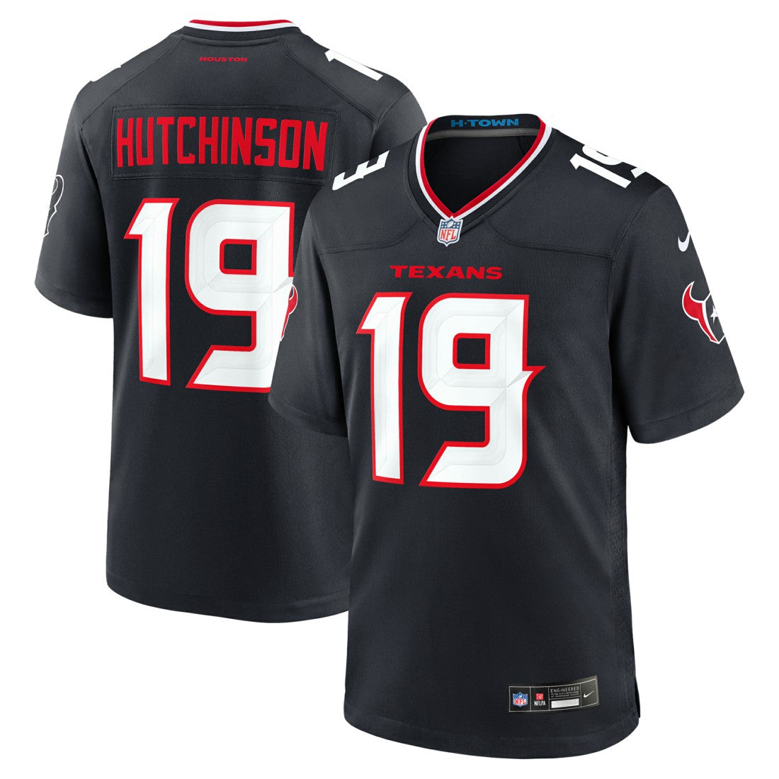 Houston Texans Nike Xavier Hutchinson  Team Game Jersey