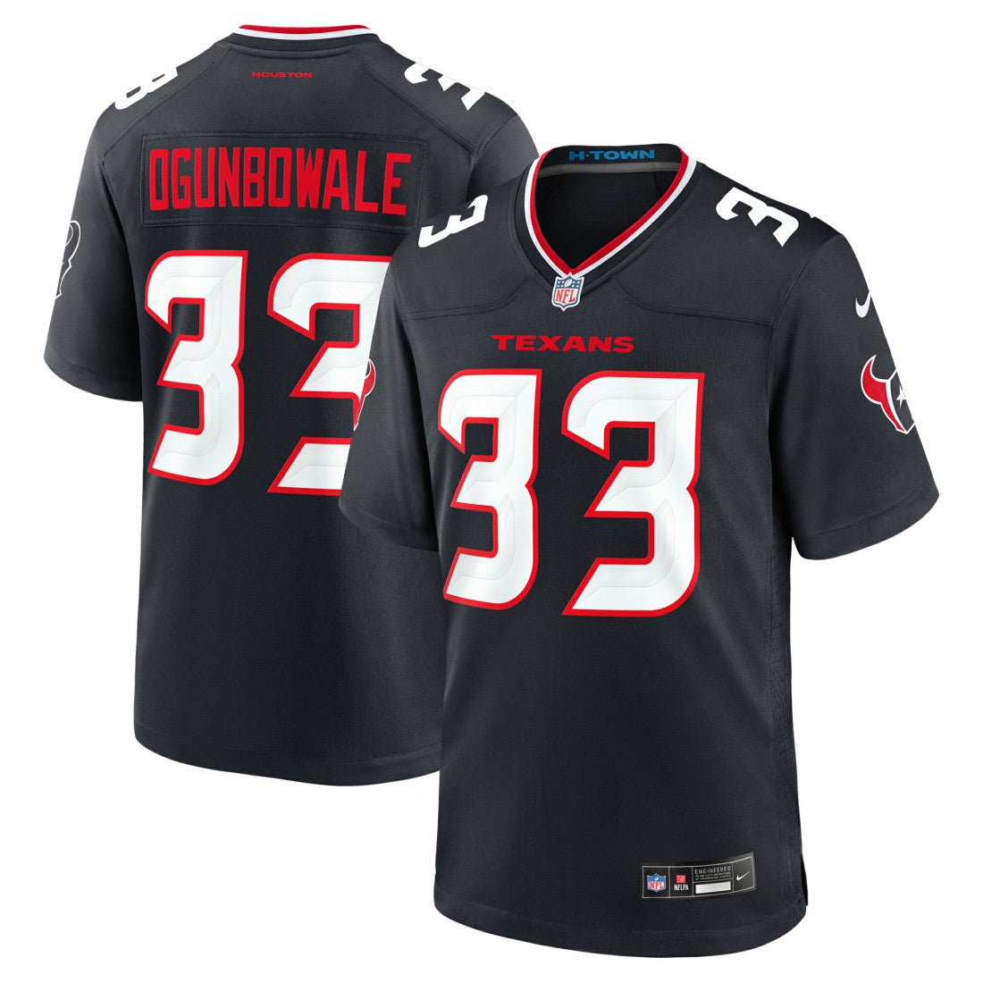 Houston Texans Nike Dare Ogunbowale  Team Game Jersey
