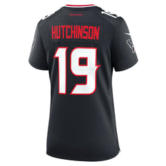 Houston Texans Nike Xavier Hutchinson  Women's Team Game Jersey