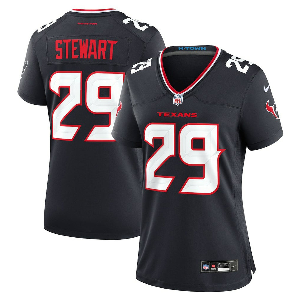 Houston Texans Nike M.J. Stewart  Women's Team Game Jersey