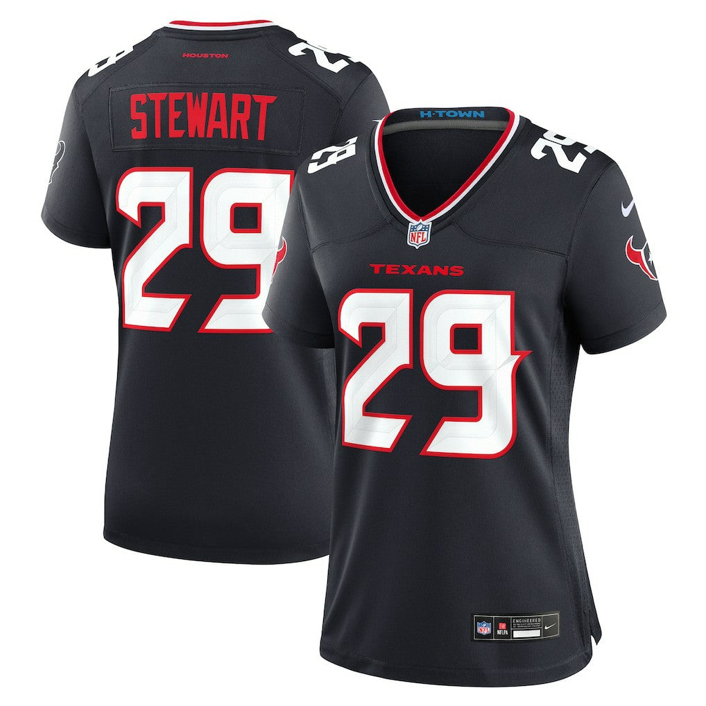 Houston Texans Nike M.J. Stewart  Women's Team Game Jersey