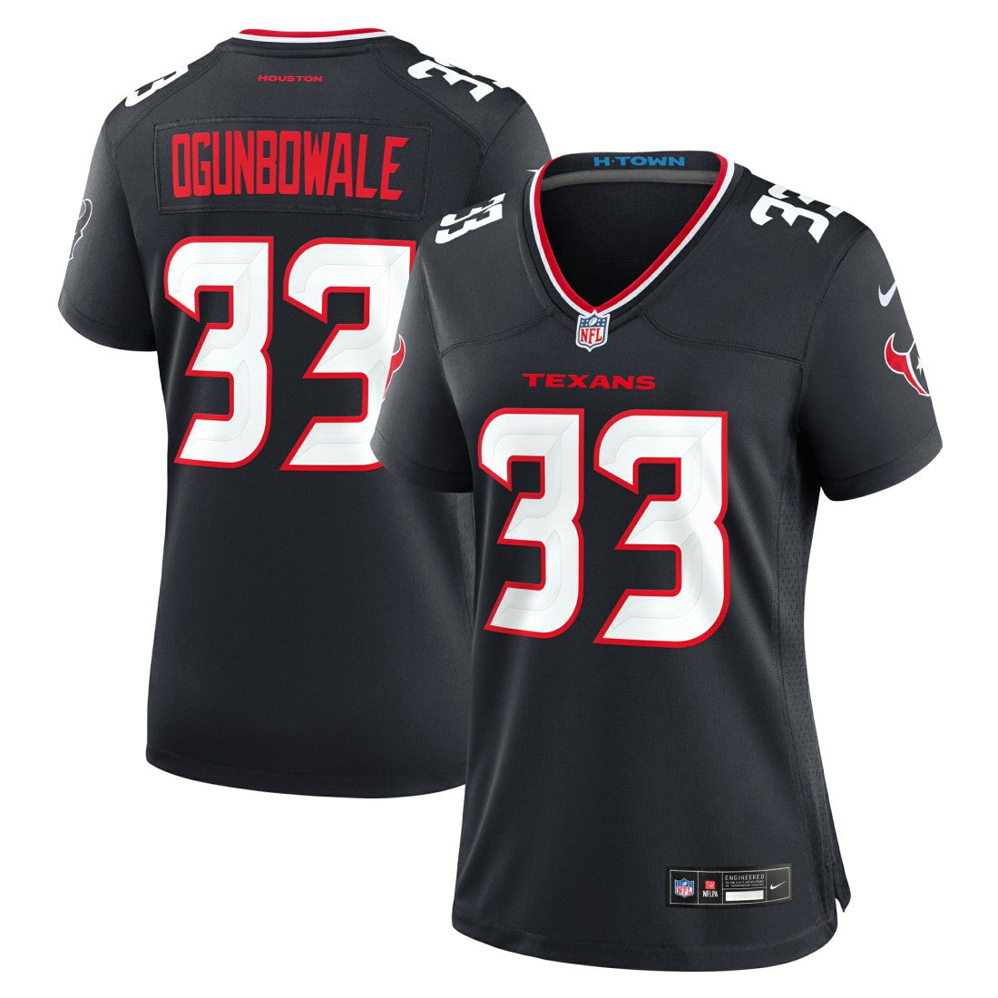Houston Texans Nike Dare Ogunbowale  Women's Team Game Jersey