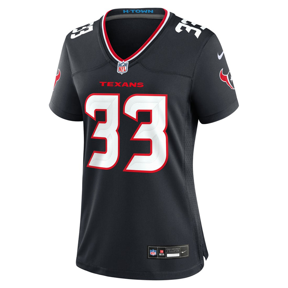 Houston Texans Nike Dare Ogunbowale  Women's Team Game Jersey