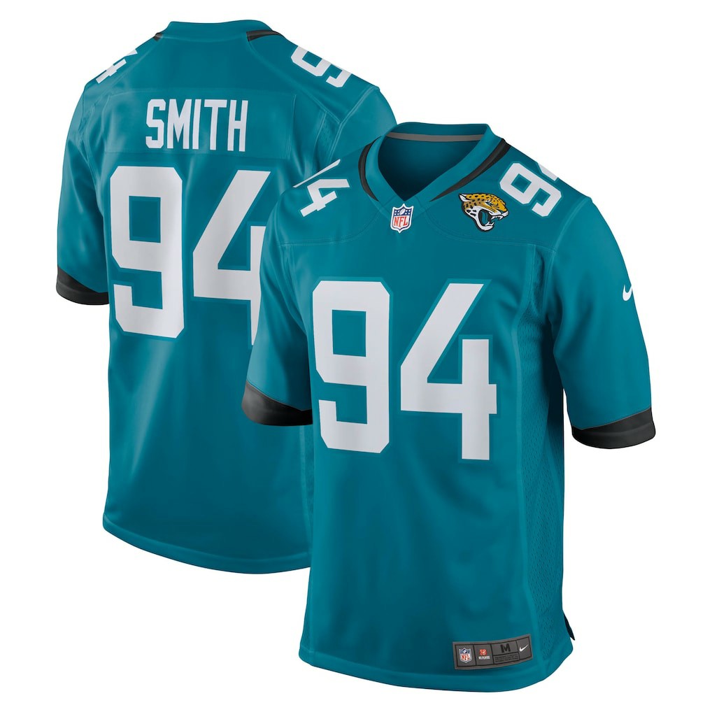 Jacksonville Jaguars Nike Maason Smith  Team Game Jersey