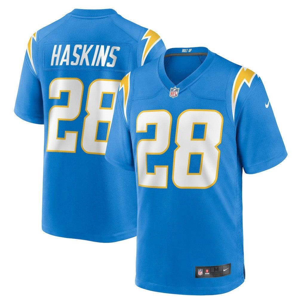 Los Angeles Chargers Nike Hassan Haskins  Team Game Jersey