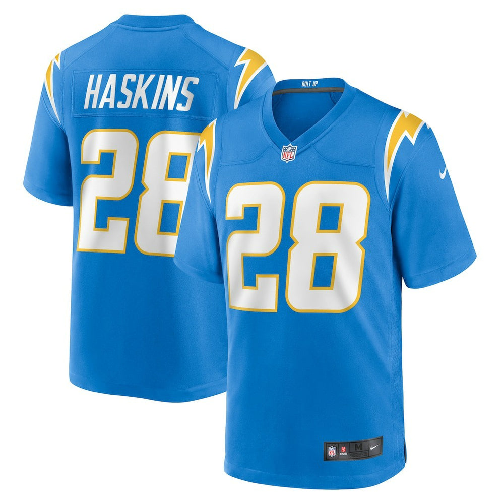 Los Angeles Chargers Nike Hassan Haskins  Team Game Jersey