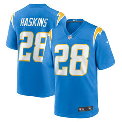 Los Angeles Chargers Nike Hassan Haskins  Team Game Jersey