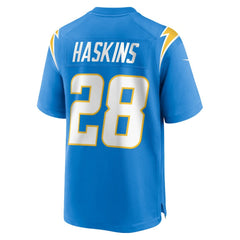 Los Angeles Chargers Nike Hassan Haskins  Team Game Jersey