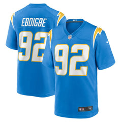 Los Angeles Chargers Nike Justin Eboigbe  Team Game Jersey