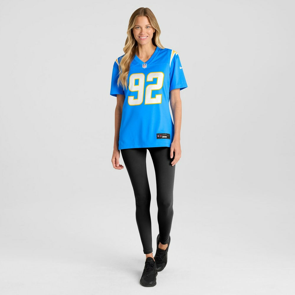 Los Angeles Chargers Nike Justin Eboigbe  Women's Game Jersey