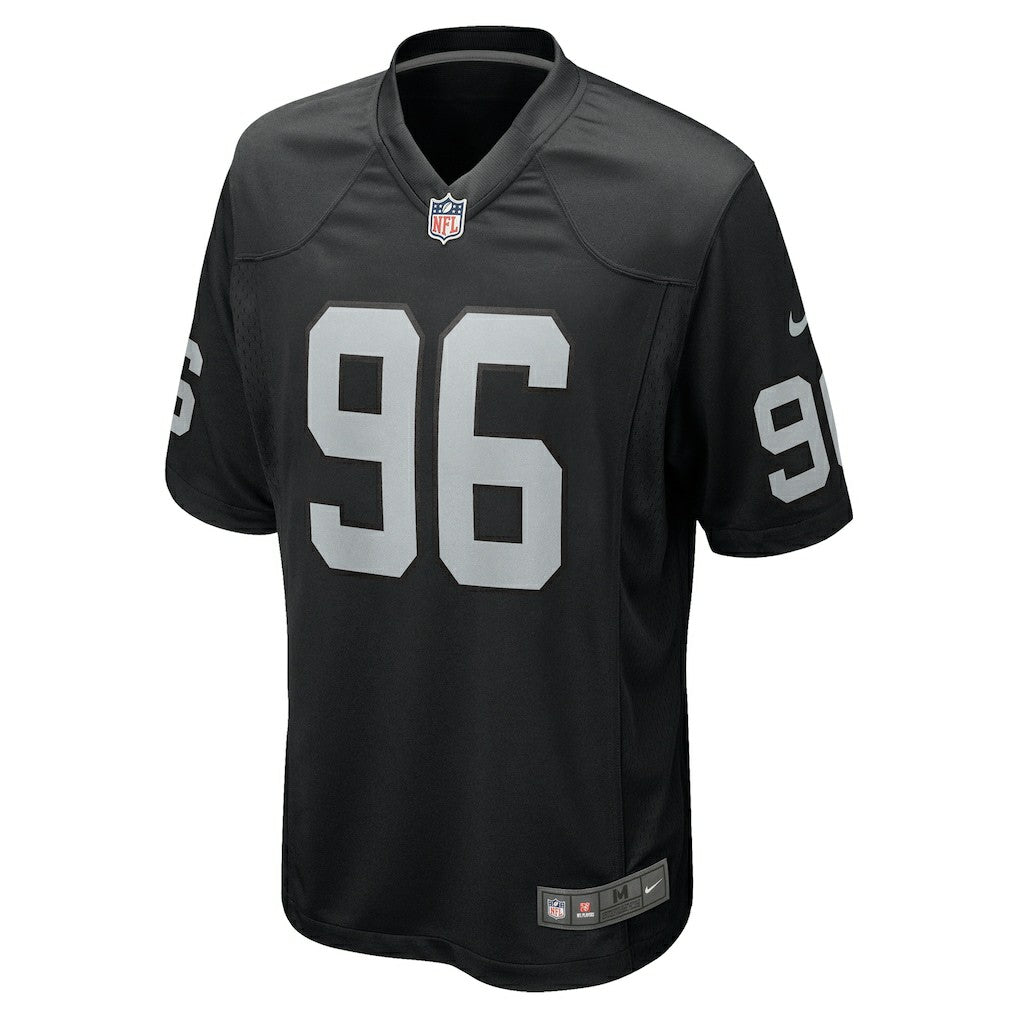 Las Vegas Raiders Nike Jonah Laulu  Team Game Jersey