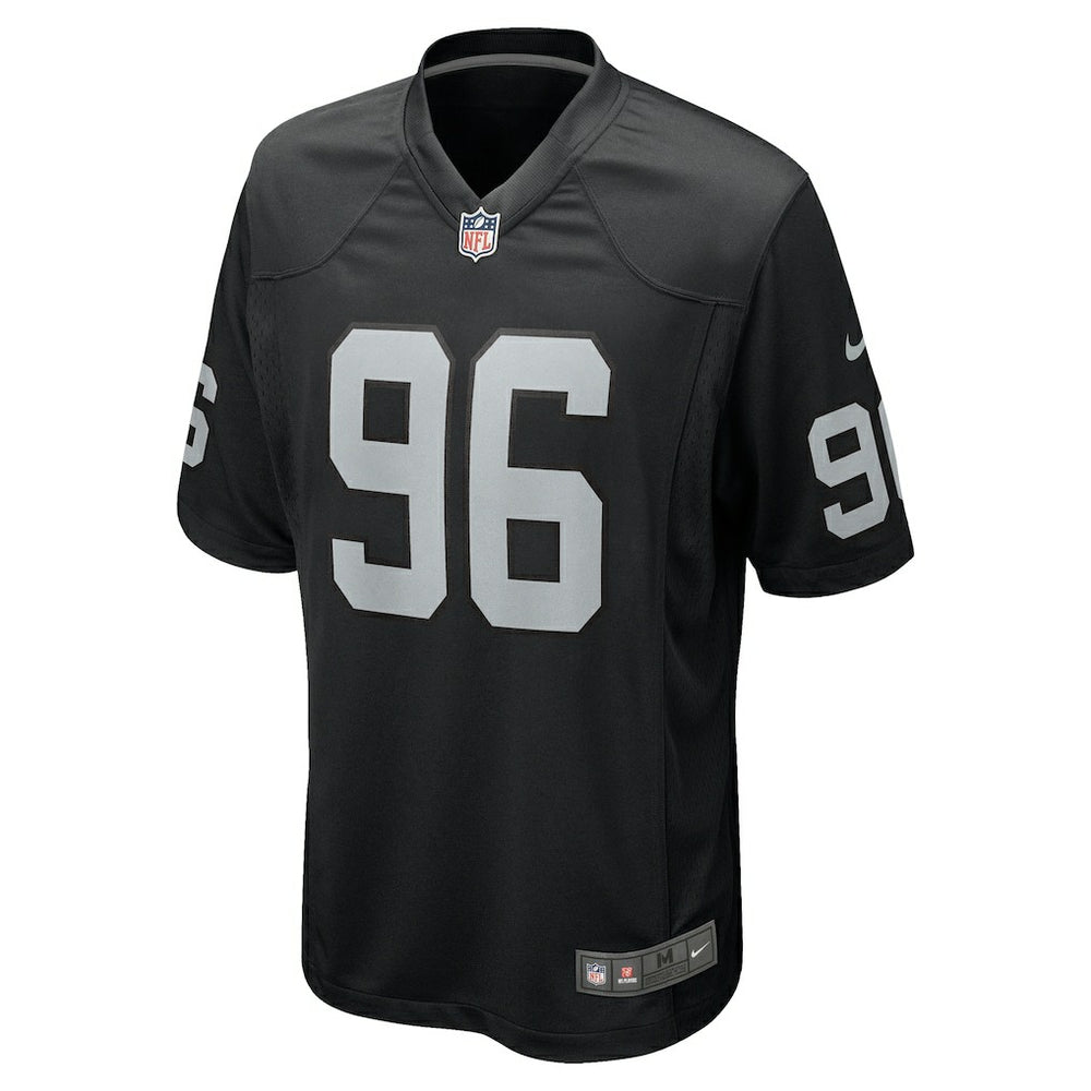 Las Vegas Raiders Nike Jonah Laulu  Team Game Jersey