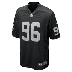 Las Vegas Raiders Nike Jonah Laulu  Team Game Jersey
