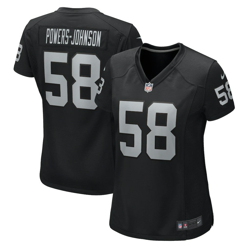Las Vegas Raiders Nike Jackson Powers-Johnson  Women's Game Jersey