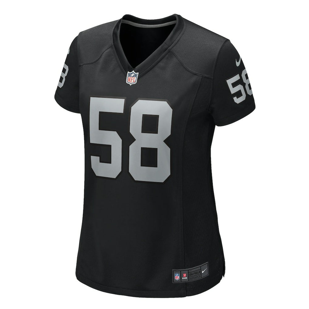 Las Vegas Raiders Nike Jackson Powers-Johnson  Women's Game Jersey