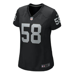 Las Vegas Raiders Nike Jackson Powers-Johnson  Women's Game Jersey