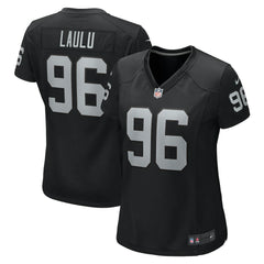 Las Vegas Raiders Nike Jonah Laulu  Women's Game Jersey