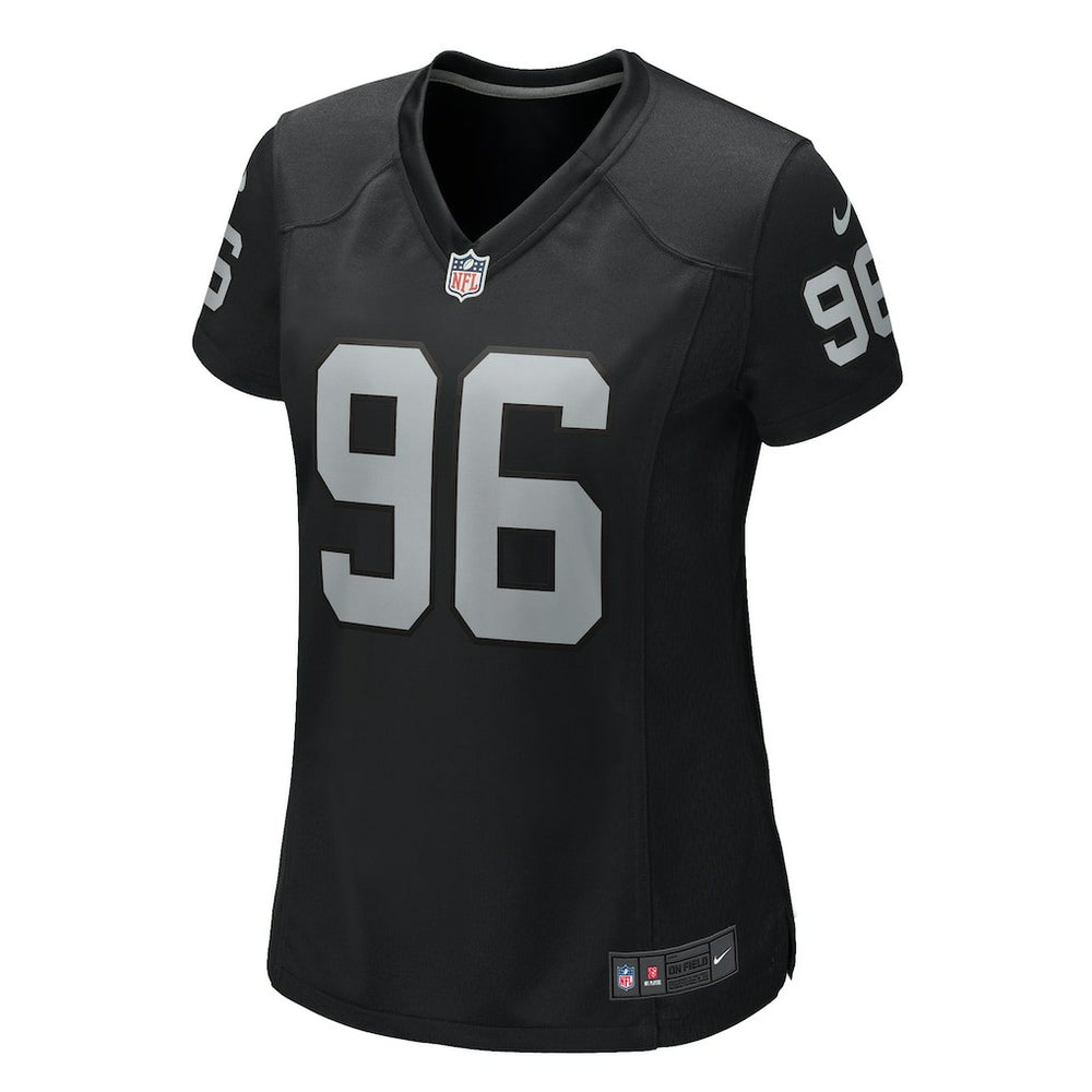 Las Vegas Raiders Nike Jonah Laulu  Women's Game Jersey