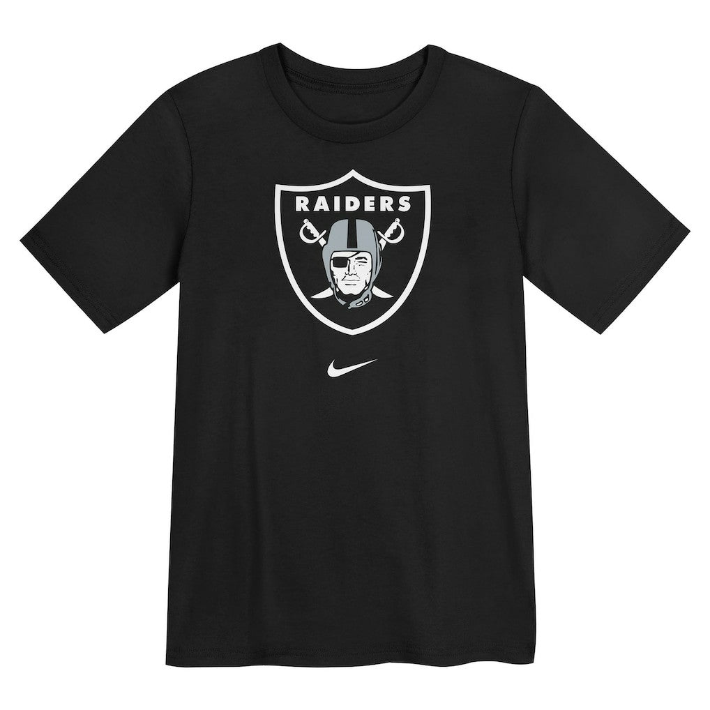 Las Vegas Raiders Nike Preschool Primary Logo Legend Performance T-Shirt