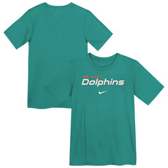 Miami Dolphins Nike Preschool Wordmark T-Shirt