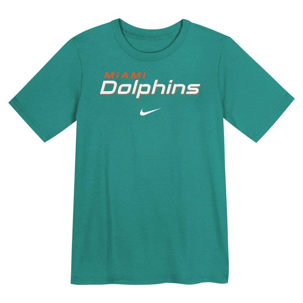 Miami Dolphins Nike Preschool Wordmark T-Shirt