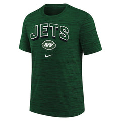 New York Jets Nike Youth Sideline Velocity Performance T-Shirt