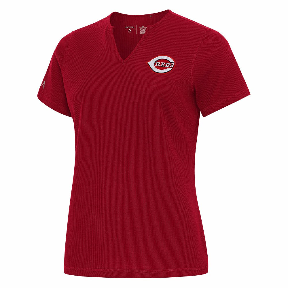 Cincinnati Reds Antigua Women's Notch Neck T-Shirt | MLB Near me