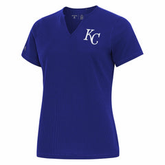 Kansas City Royals Antigua Women's Notch Neck T-Shirt | MLB New