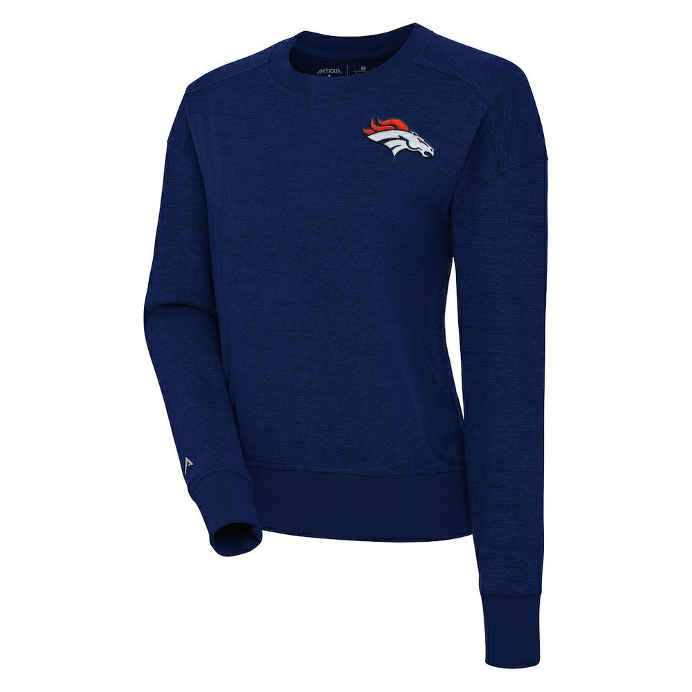 Denver Broncos  Antigua Women's Forward Fleece Pullover Sweatshirt