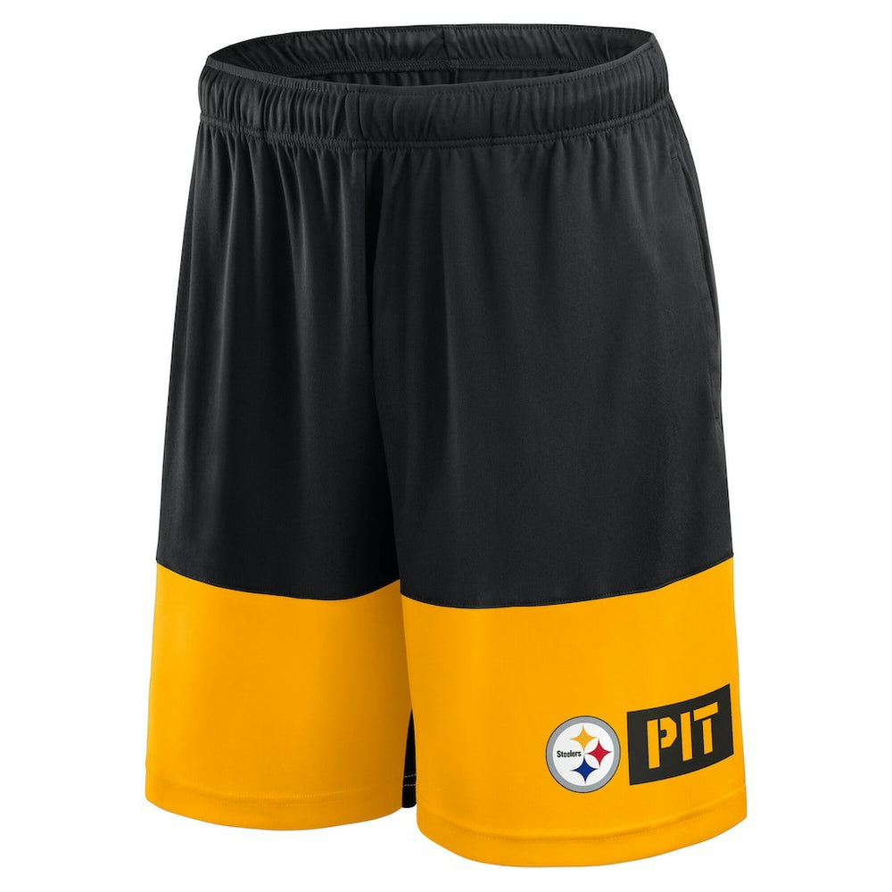 Pittsburgh Steelers Fanatics Big & Tall Best of the Best Performance Shorts