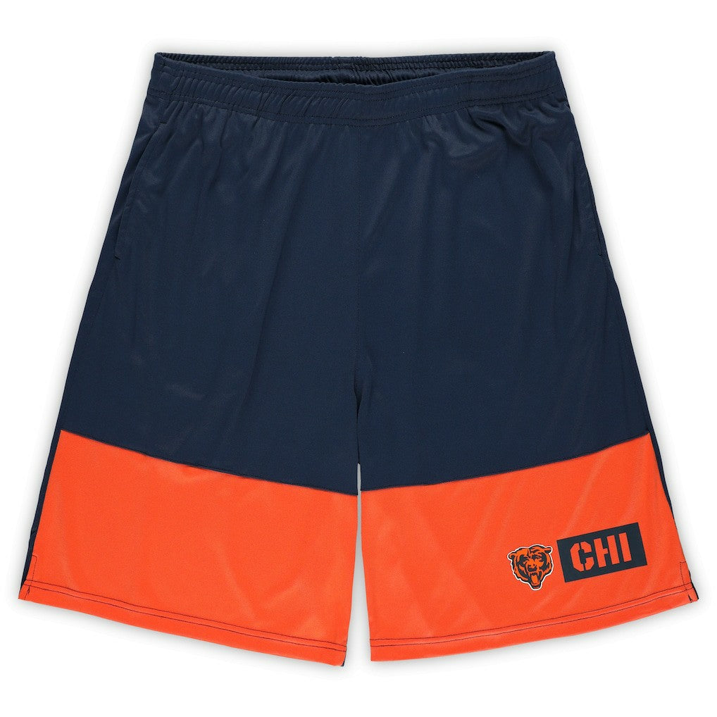 Chicago Bears Fanatics Big & Tall Best of the Best Performance Shorts