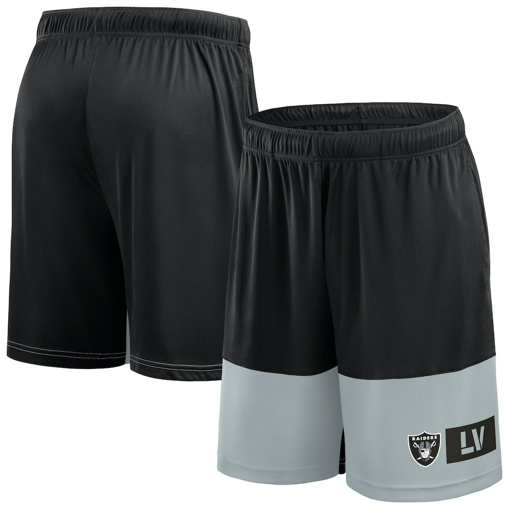 Las Vegas Raiders Fanatics Big & Tall Best of the Best Performance Shorts