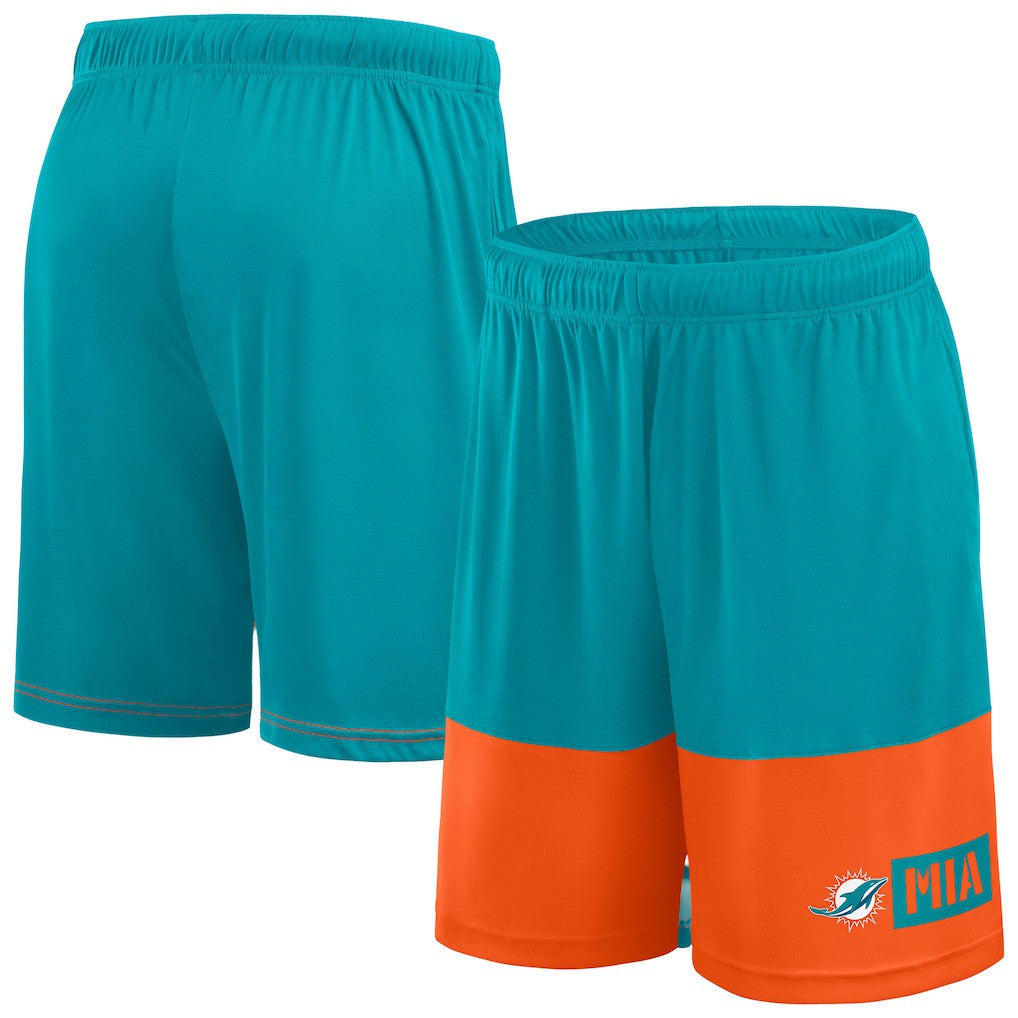 Miami Dolphins Fanatics Big & Tall Best of the Best Performance Shorts