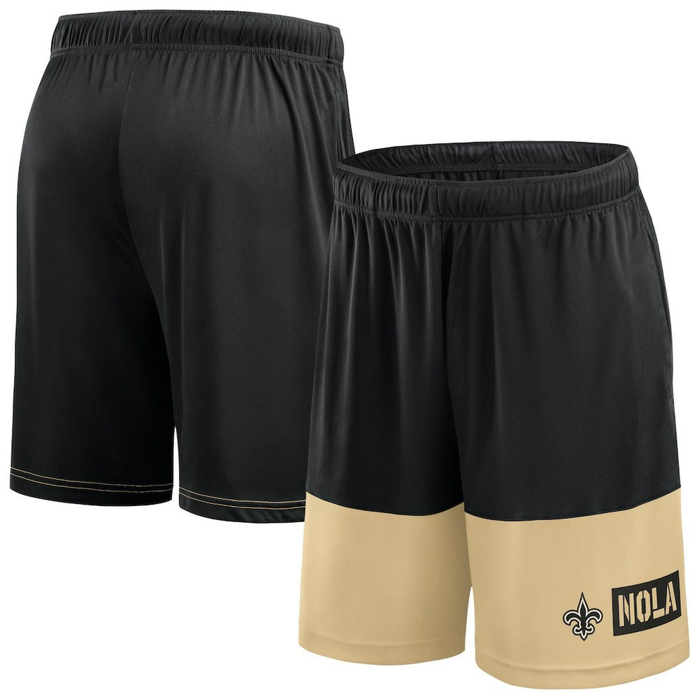 New Orleans Saints Fanatics Big & Tall Best of the Best Performance Shorts