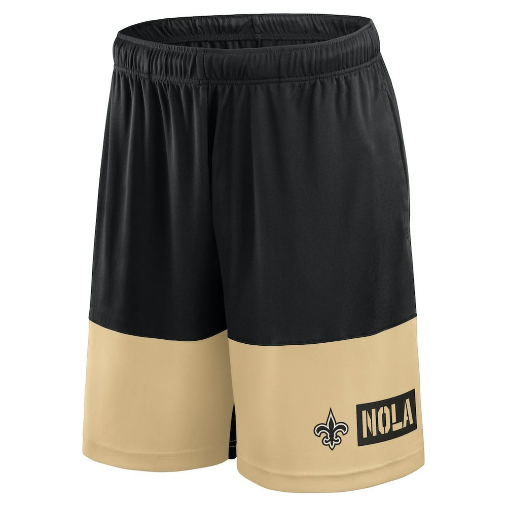 New Orleans Saints Fanatics Big & Tall Best of the Best Performance Shorts
