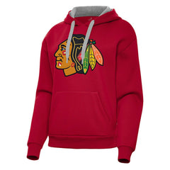Chicago Blackhawks Antigua Women's Victory Pullover Hoodie Discount