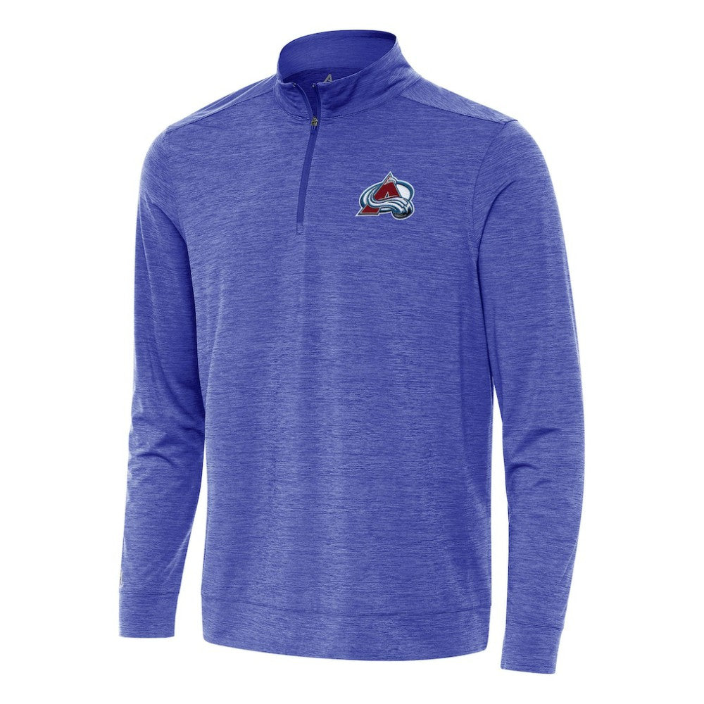 Colorado Avalanche Antigua Bright Quarter-Zip Top Sale