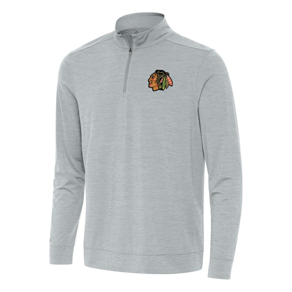 Chicago Blackhawks Antigua Bright Quarter-Zip Top For Sale