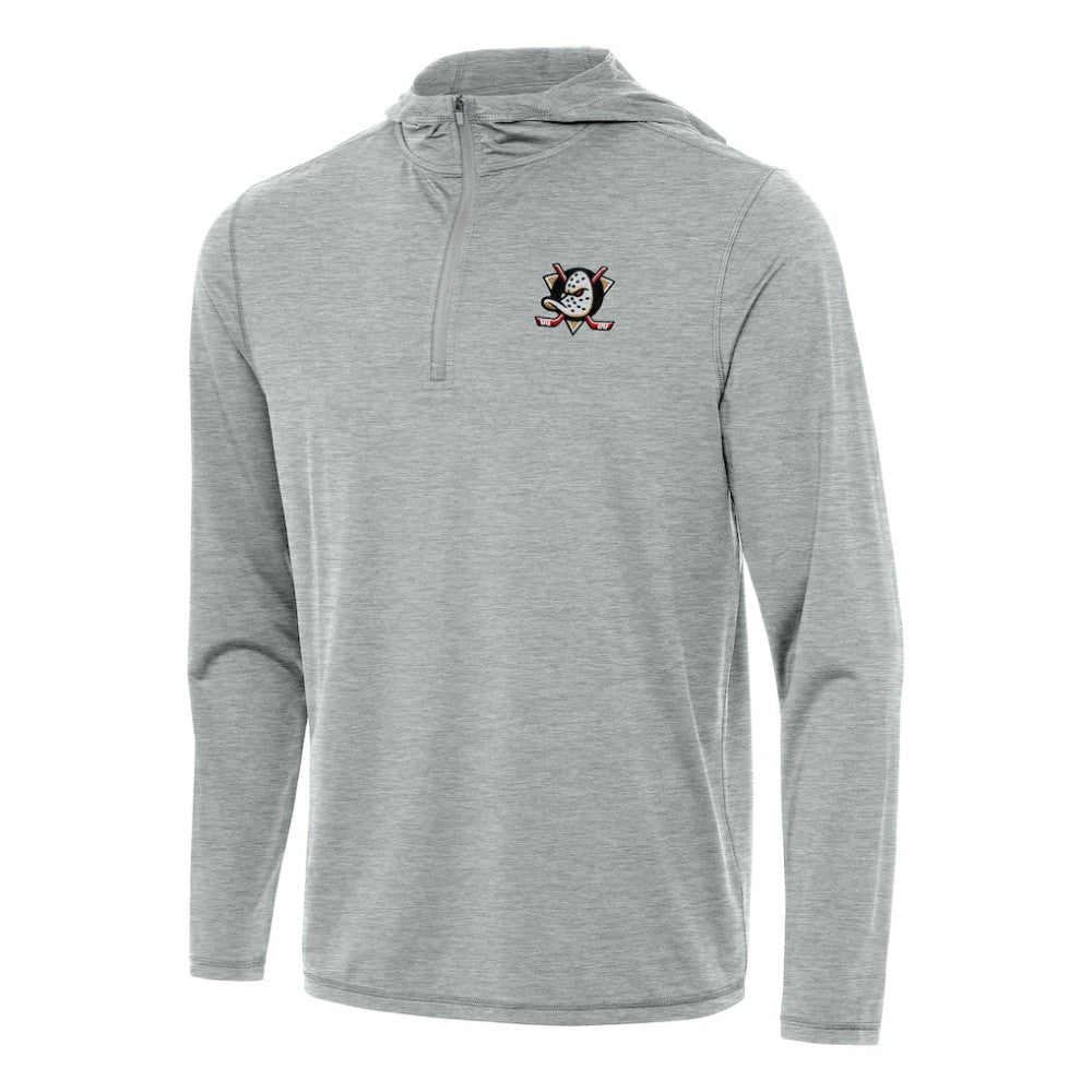 Anaheim Ducks Antigua Tidy Quarter-Zip Hoodie Sale