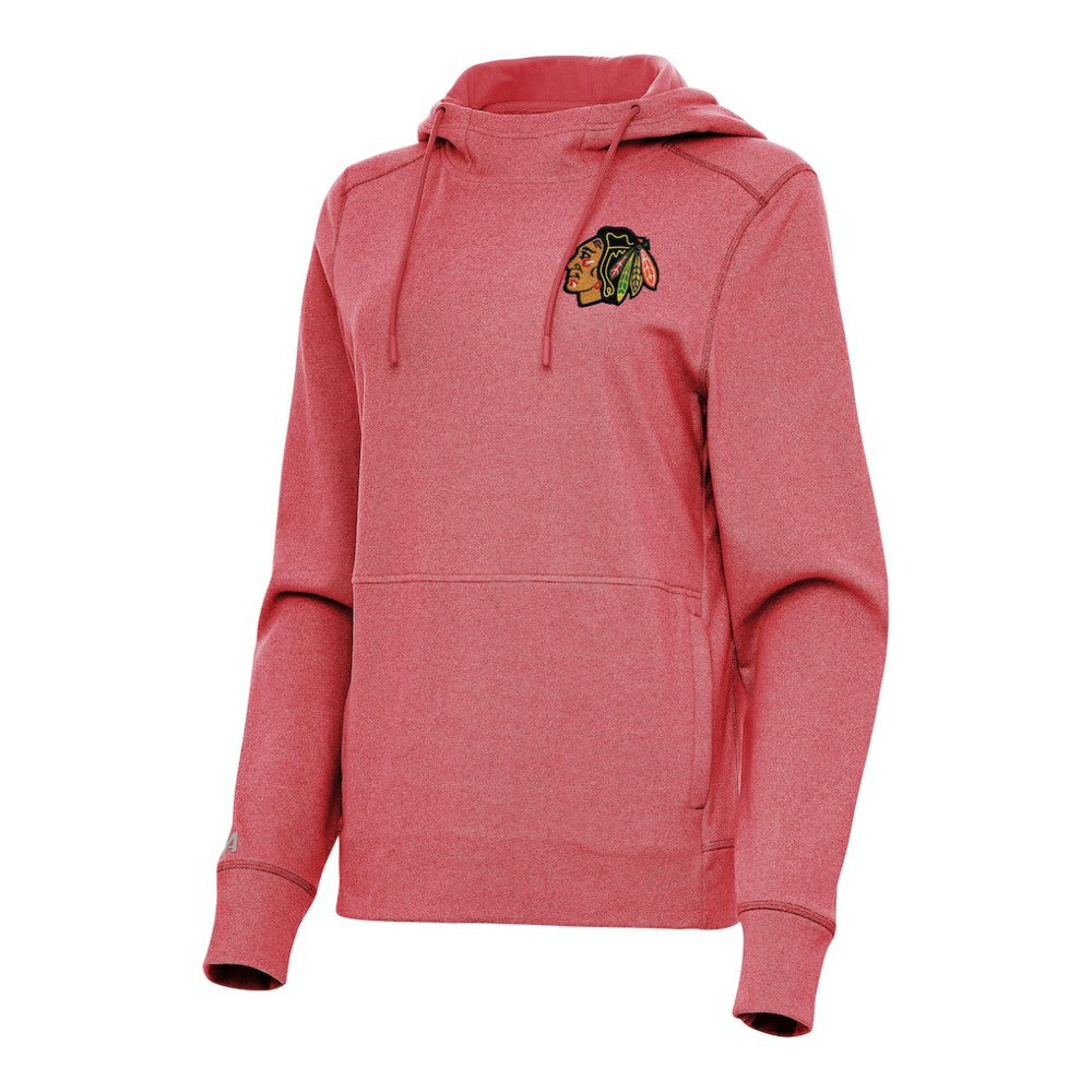 Chicago Blackhawks Antigua Women's Justice Pullover Hoodie Discount