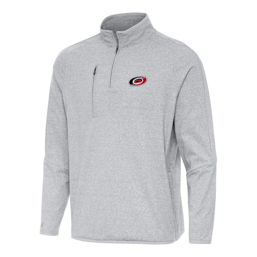 Carolina Hurricanes Antigua Certain Quarter-Zip Tri-Blend Sweatshirt Online