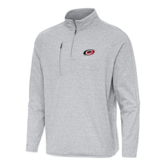 Carolina Hurricanes Antigua Certain Quarter-Zip Tri-Blend Sweatshirt Online